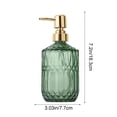 thumbnail image 6 of Bxaolu 13.5 Oz Refillable Glass Soap Dispenser with Rust Proof Pump, Multi‑use for Dispense Hand Soap, Body Wash, Lotion [1Pack], 6 of 7