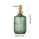 thumbnail image 3 of Botella de botella de jabón de vidrio tipo bomba – Champú recargable, gel de ducha. Envase, diseño antideslizante texturizado, bomba impermeable, cocina reutilizable en el baño doméstico, 3 of 6