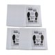 thumbnail image 2 of 50 alfombrillas de papel para coche, protector de alfombras para vehículos, suministros de detalle, alfombras para coche Estilo blanco a, 2 of 9
