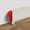 Beige Wood Grain, variant on ouhos Vinyl Wall Base Baseboard Molding Trim, 4 Inch x 20 Feet Flexible Self Adhesive Rubber Wall Base Moulding Trim Peel and Stick Design, Brown