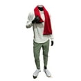 thumbnail image 2 of Nike Large Striped Jacquard Towel Sports Gym Yoga Golf 47"x20" Red NEW, 2 of 3