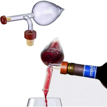 Wine Aerator,Areadivino Wine Aerator and Decanter,Wine Decanter Wine Aecanter with Aerator wine Air Aerator,Portable Wine Pourer and Quick Pour Spout