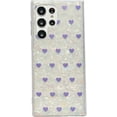 thumbnail image 6 of Compatible with Galaxy S23 Ultra Bling Case Glitter Pearly Luster Pattern Love Heart Cute Luxury Shiny Sparkle Unique Fashion Protection Shockproof Cover for Women Girls, 6 of 9