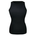 thumbnail image 6 of Tank Tops for Women Sleeveless Basic Shirt Slim Knit Ribbed Racerback Blouse Camis Top, 6 of 8