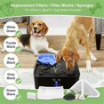 thumbnail image 3 of 6 Sets Filters for 230oz/7L Dog Water Fountain Cat Water Fountain, 3 of 5