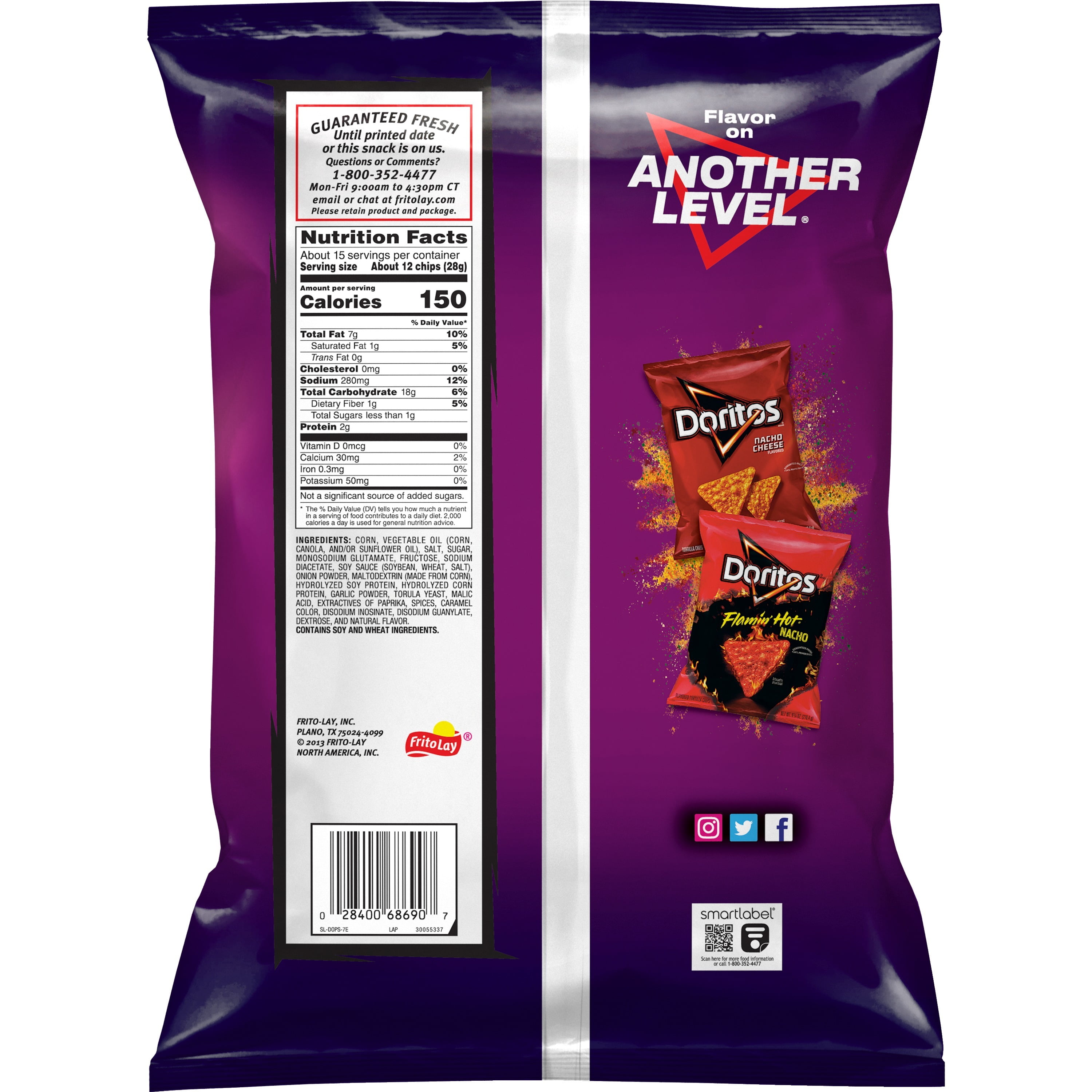 Doritos Spicy Sweet Chili Flavored Tortilla Chips 14.5 oz Bag