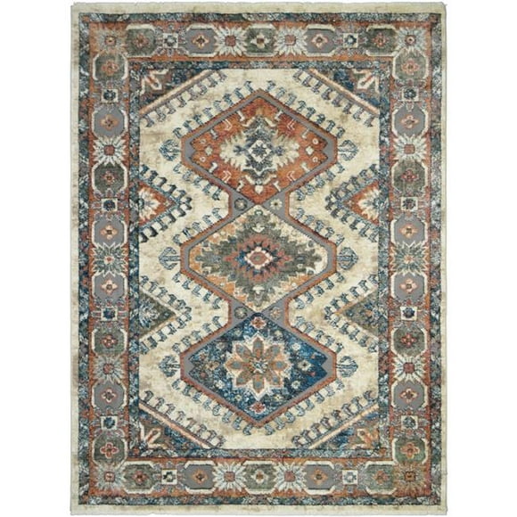 2 ft. 1 in. x 7 ft. 5 in. Oxford Sahara Area Rug&#44; Beige
