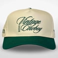 thumbnail image 2 of Sombrero de camionero CITRUSY, vintage, camuflaje verde vaquero, algodón, 2 of 7