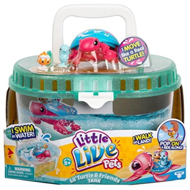 little live pets turtle walmart