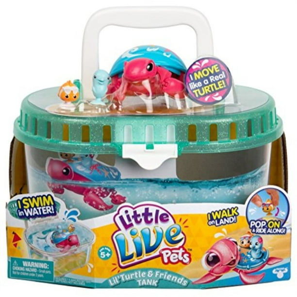 Little Live Pets Turtle Tank Sandy The Tropical Turtle