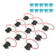 thumbnail image 3 of Portafusibles en línea ATC/ATO AddaCircuit portafusibles impermeable para coche con 10 fusibles estándar de 15 A, 3 of 5