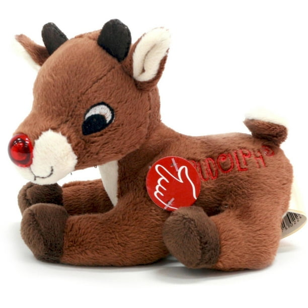 small rudolph stuffed animal