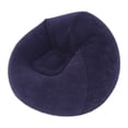 thumbnail image 1 of Sillón inflable grande de PVC flocado para jardín, puf, muebles de exterior, bolsas para acampar y mochileros (A), 1 of 4