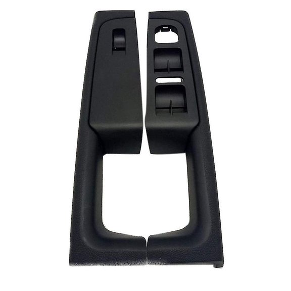 Door Handle Left And Right Door Armrest Frame, Black Hy