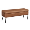 thumbnail image 1 of Banco otomano de almacenamiento VASAGLE EKHO Collection 57L Caramel, 1 of 8
