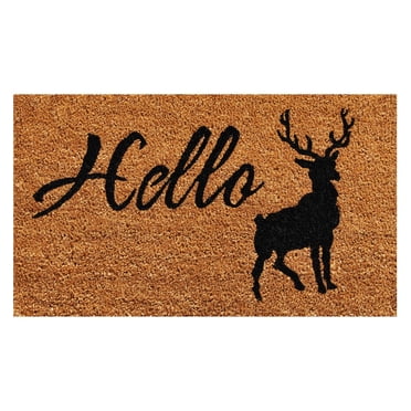 Calloway Mills Antler Hello Outdoor Doormat 2' x 3' - Walmart.com