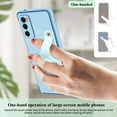 thumbnail image 4 of Compatible with Samsung Galaxy S20 FE 6.5" Luxury Case for Women Girls,Soft Silicone Plating Bumper Wristband Holder Case Slim Anti-Scratch Shockproof Love Heart Cute Case(Sky Blue), 4 of 8