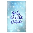 thumbnail image 5 of 60 Blue Baby Its Cold Outside Baby Shower Miniatures Candy Bar Wrapper, Snowflakes Its a Boy Baby Shower Miniatures Candy Bar Stickers, Decorations, Blue, 5 of 5
