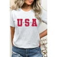 thumbnail image 3 of USA Star Patriotic July Fourth Picnic Graphic Tee T-Shirt, 3 of 8