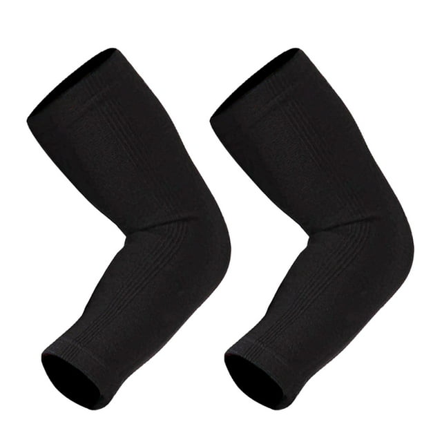 Codo Brace Manga de compresión Antebrazo Protección deportiva Brazos elásticos Soporte Wrap Protector para Baloncesto Deporte Fútbol Béisbol Patinaje SG SM SunniMix Coderas protectoras