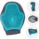thumbnail image 4 of Silicone Bath Brush Grooming Glove Bath Mitt Silicone Mitts Double, 4 of 5