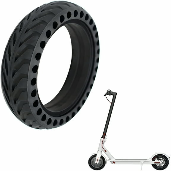 MELIVO Solid Tires 8.5 Inches Electric Scooter Wheels Replacement Tire 8-1/2'' Front or Rear Honeycomb Tires