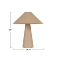 thumbnail image 2 of Bloomingville 25 Watt Lumina Natural Linen Table Lamp, Natural, 2 of 8