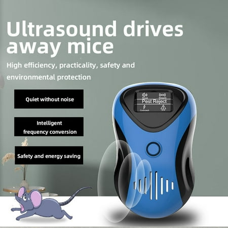 Nouveau 2023 puissant répulsif pour souris souris rat chauve-souris  écureuil - extérieur/intérieur - ultrasons électroniques - contrôle  dissuasif des rongeurs - répulsif contre les
