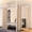White, variant on Room Divider No Drilling Curtain Rod Wall Divider for Room Separation, 4-10ft(H) 28-70inch(W) Adjustable,Heavy Duty Floor to Ceiling Portable Wall Divider for Space Partitions,Black