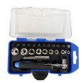 thumbnail image 1 of MasteelfCA 23Pcs Ratchet Manual Wrench Socket Screwdriver Socket Combination Set, 1 of 7