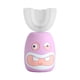 thumbnail image 1 of Patrón de dibujos animados niños cepillo de dientes eléctrico inteligente 360 grados en forma de U Si rosa, 1 of 4