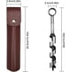 thumbnail image 5 of Auger Drill Tool, Mini Hand Auger Wrench Tool, Manual Hand Wood Auger Drill With Storage Bag, Gear And Equipment For Outdoor Camping(Brown)(1Pcs), 5 of 5