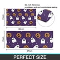 thumbnail image 7 of Halloween Purple Ghosts and Pumpkins Kitchen Rugs Sets Of 2,Anti Fatigue Kitchen Mat Rugs Non Slip Washable,Decorative Kitchen Floor Mats for Kitchen,Sink,Laundry,17"x30"+17"x47", 7 of 7