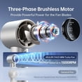 thumbnail image 2 of Ventilateur portatif Jisulife Pro1 S marron clair, 2 of 5