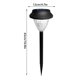 thumbnail image 2 of Wmhnj Lmpara solar para jardn con 3 modos de iluminacin, 10 horas de funcionamiento, resistente a la intemperie, ideal para decorar el jardn., 2 of 8