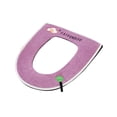 thumbnail image 2 of Toilet seat cushion with handle fully covered household toilet seat cushion detachable and washable toilet seat cushion suitable for all seasons, 2 of 6