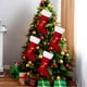 thumbnail image 1 of Chimenea Decoraciones de Navidad Suministros de Decoración de Navidad Red High End Gold Velvet Letter Calcetines 26 Carta Calcetines Regalo de Navidad Calcetines Regalos de Navidad de la Familia, 1 of 4