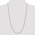 thumbnail image 2 of 14K White Gold 2.25mm Solid Polished Spiga Chain 18 Inch, 2 of 6