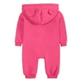 thumbnail image 5 of Gibobby Newborn Baby Girl Boy Fishing Outfit Fish Print Long Sleeve Romper Zipper Jumpsuit Infant Coming Home Clothes(Hot Pink,6-12 Months), 5 of 6