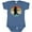 Indigo, variant on Inktastic Skateboard Bear Retro Sunset Boys or Girls Baby Bodysuit