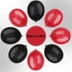 thumbnail image 3 of Globos de látex YMSZ rojos y negros de 12 pulgadas para decoración de fiestas, 3 of 7