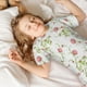 thumbnail image 5 of Fotbe Roses Flowers Pijama Estampada de 2 Piezas para Niños – Ropa de Dormir de Manga Corta Cómoda para Niños y Niñas, Camiseta y Shorts de Algodón-XX-Large, 5 of 6