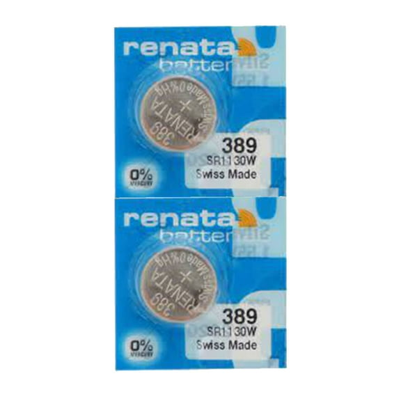Renata 389 SR1130W 1.55V Silver Oxide Watch Battery