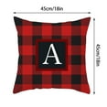 Yulier Christmas Plaid Throw Pillow Covers 18 X 18 Inch Square Monogram 5-ton-square-18-x18-inch-frp-manhole-cover-for-construction-at-rs-1350