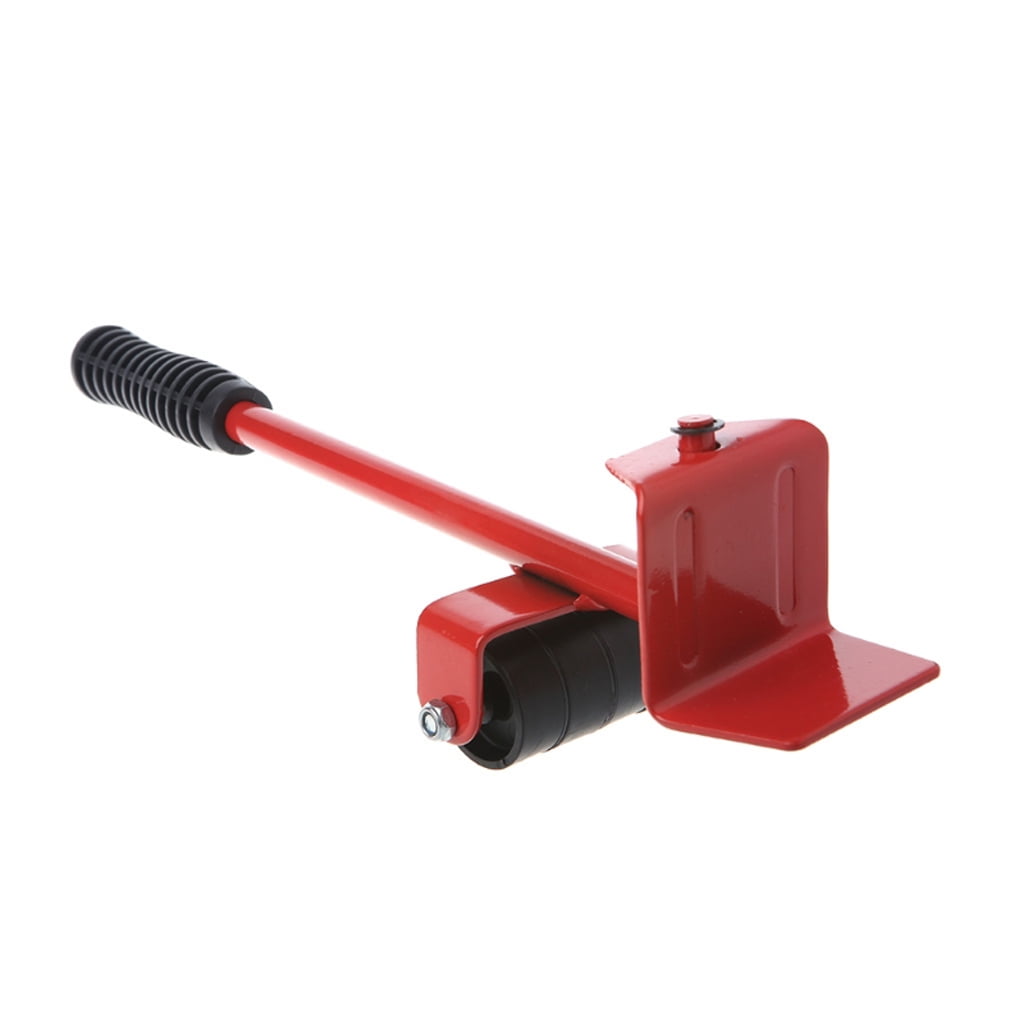 MOMOJIA Furniture Mover Tool Transport Lifter Heavy Stuffs Moving Wheeled Roller Bar Set