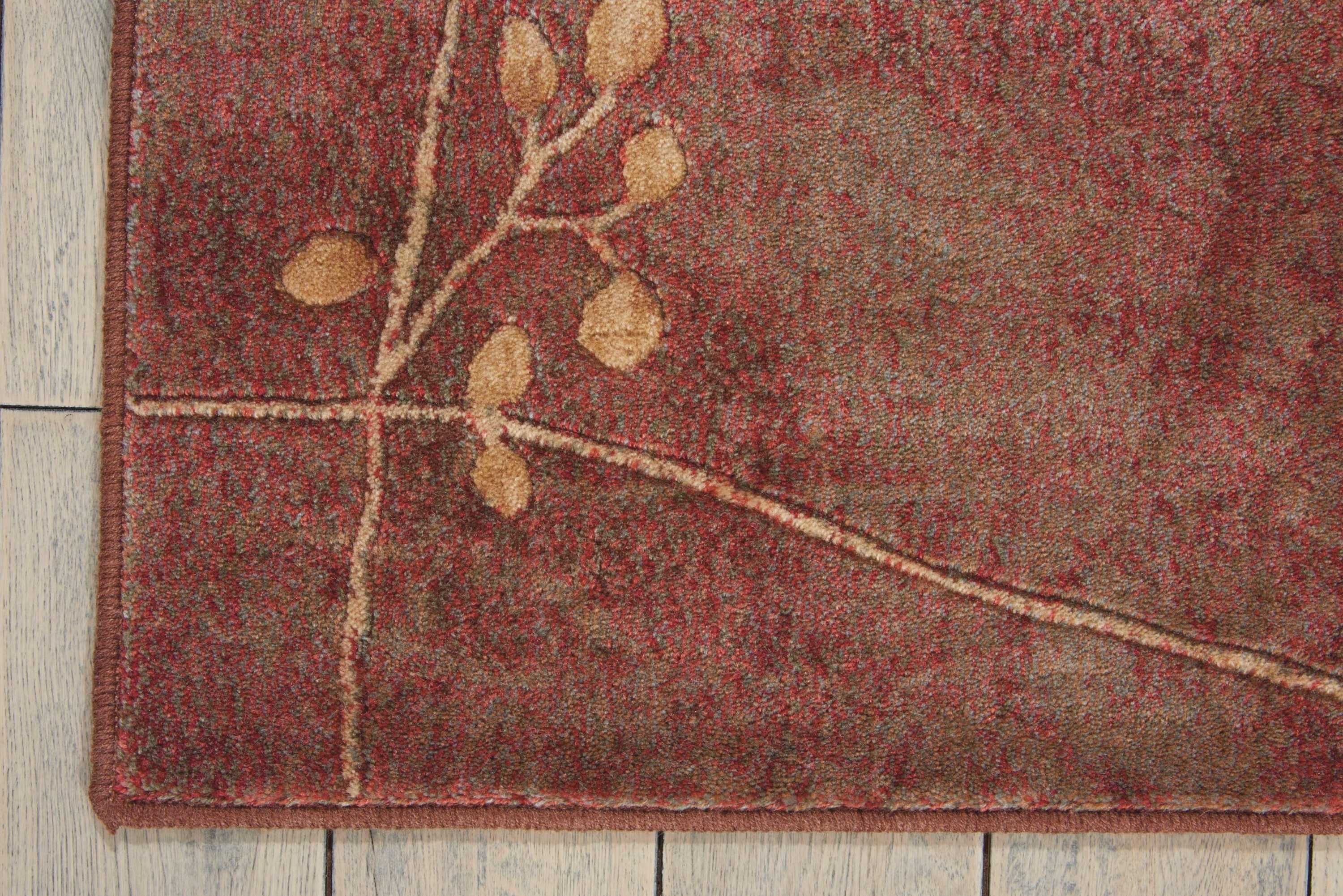 Nourison Somerset Modern Botanical Multicolor 2' x 5'9" Area Rug, (6' Runner)