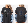 thumbnail image 2 of Sophie Pointing 2-side T-shirt, Sophie Point Signature Basketball Shirt, Women Basketball Vintage Style Shirt, 2 of 2