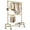Gold, variant on Gold Clothing Racks for Hanging Clothes Heavy Duty Clothes Rack Double Garment Rack Metal Rolling Coat Rack Closet Wardrobe Rack on Wheels