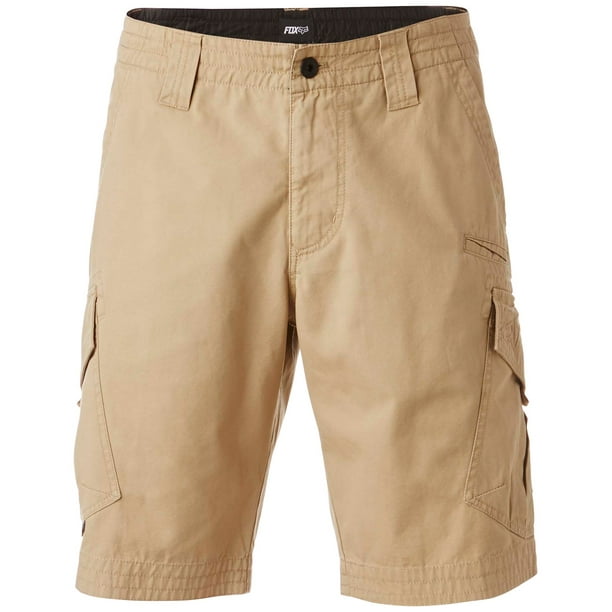 FOX - Fox Men's Slambozo Classic-Fit Cotton Cargo Shorts,Dark Khaki, 36 ...