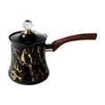 thumbnail image 1 of Cafetera turca de acero inoxidable con boquilla antiderrames para cocina casera 750 ml, 1 of 9